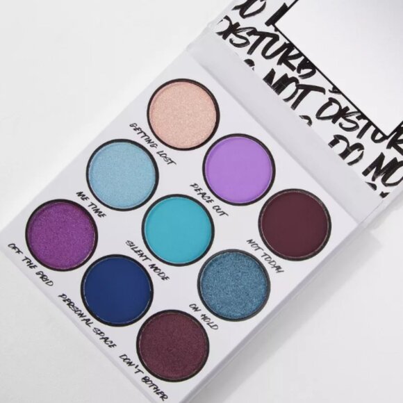 BH Cosmetics DO NOT DISTURB - 9 Color Eye Shadow Palette - Picture 1 of 6